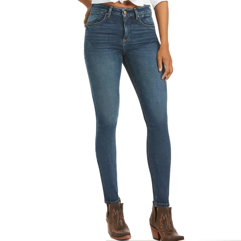 Ariat Premium High Rise Skinny Jeans Ocean Blue