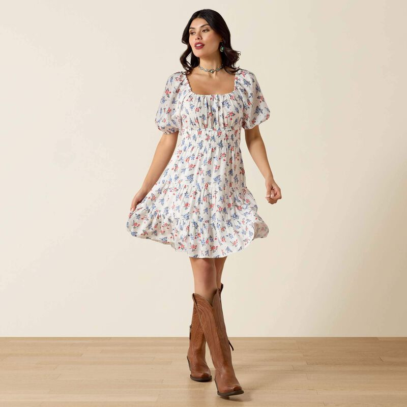 Ariat Juliet Dress Floral Print-2