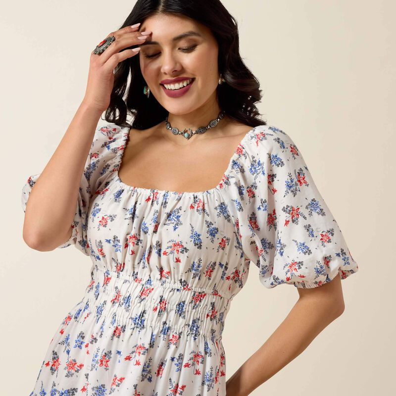 Ariat Juliet Dress Floral Print-3