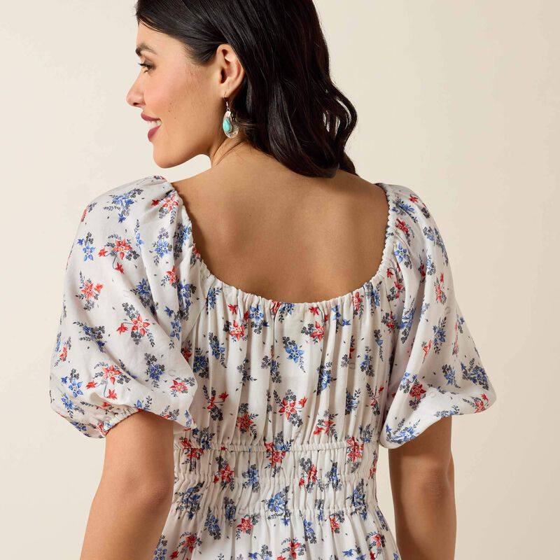 Ariat Juliet Dress Floral Print-4