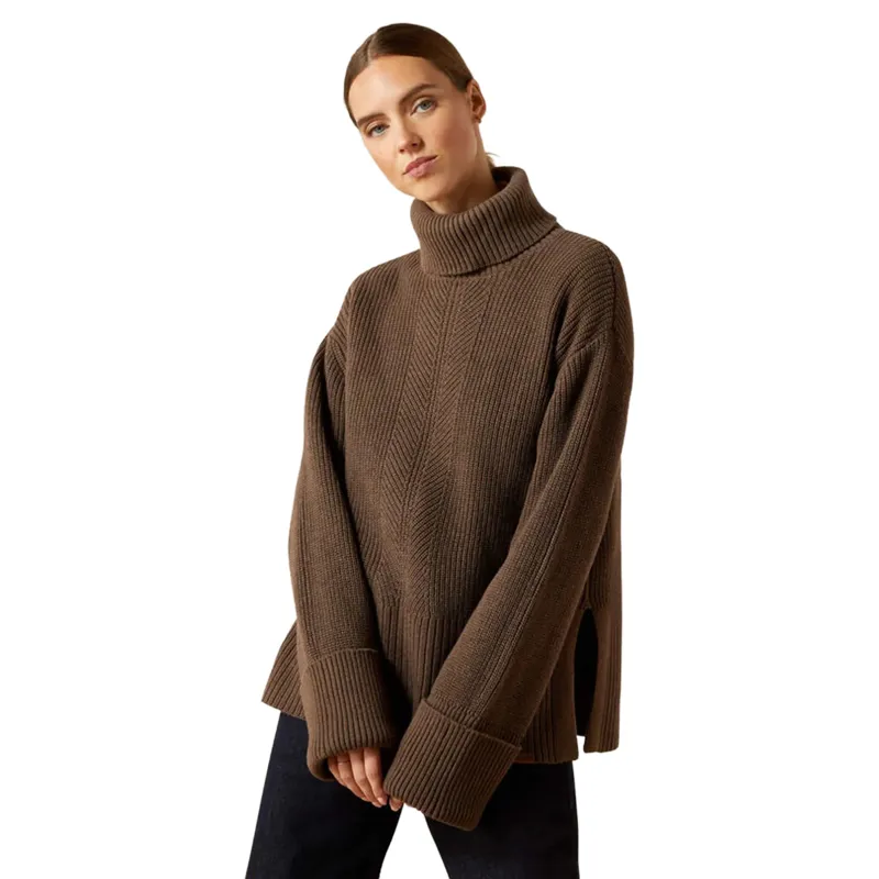 Ariat Lendal Sweater Coffee Bean Heather