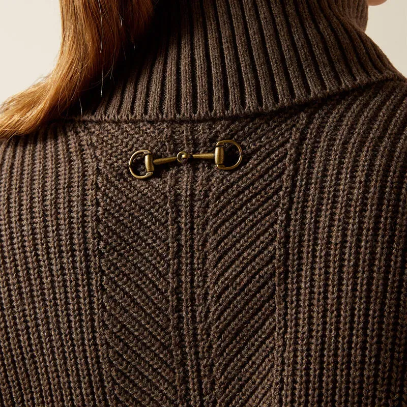 Ariat Lendal Sweater Coffee Bean Heather-3