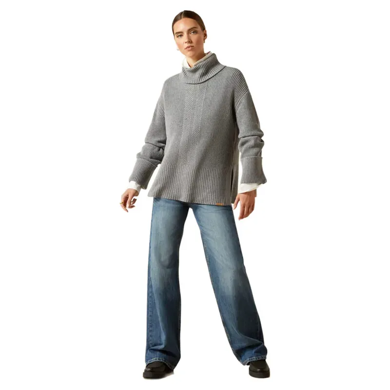 Ariat Lendal Sweater Heather Grey-2