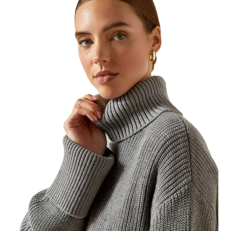 Ariat Lendal Sweater Heather Grey-5