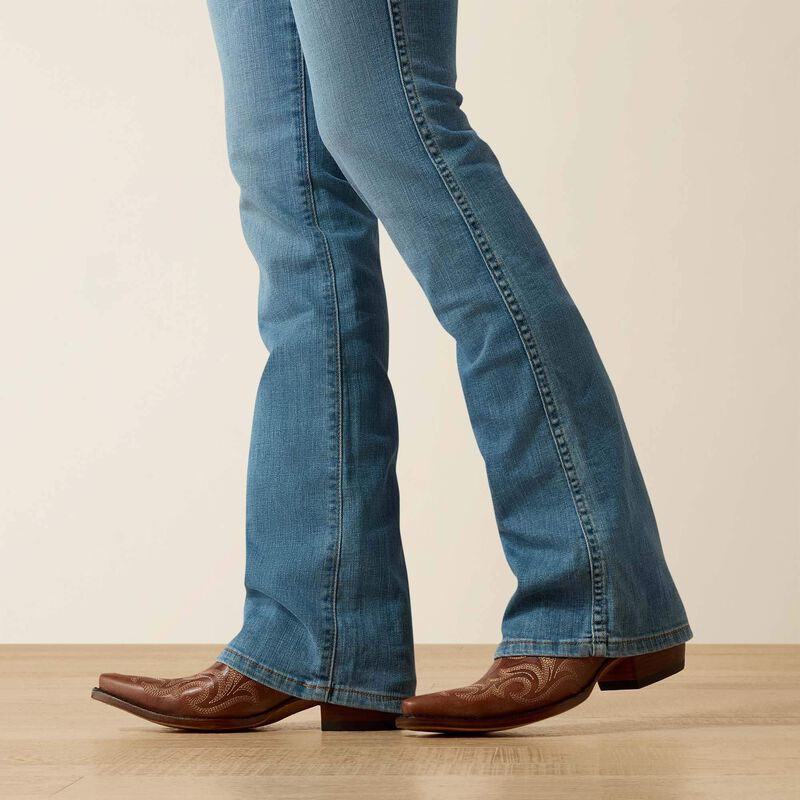 Ariat Lorena High Rise Boot Cut Jeans in Tennessee-5