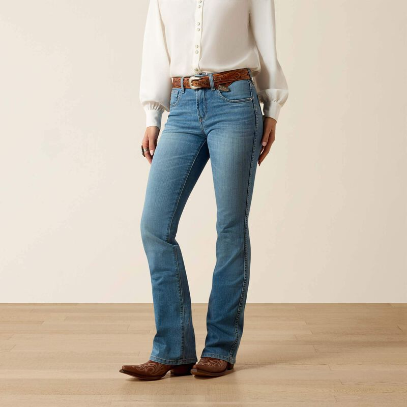 Ariat Lorena High Rise Boot Cut Jeans in Tennessee-6