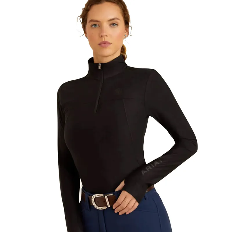 Ariat Lowell 3.0 1/4 Zip Baselayer Black