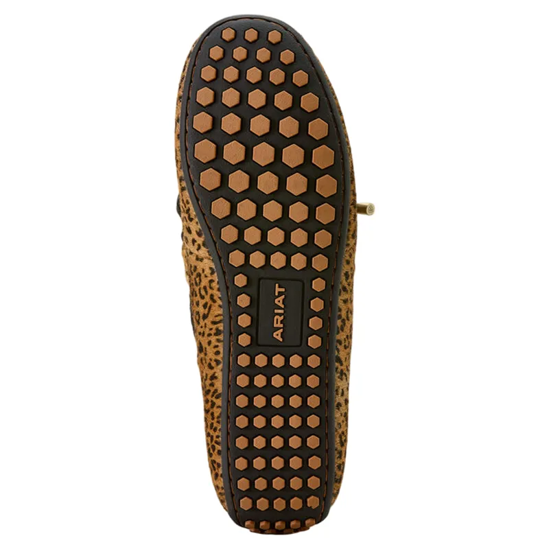 Ariat Margot Driving Moccasin Mini Cheetah Hair On-4