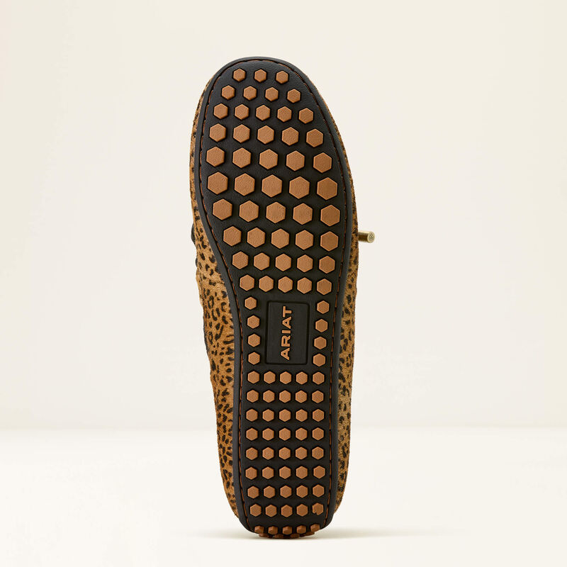 Ariat Margot Driving Moccasin Mini Cheetah Hair On-3