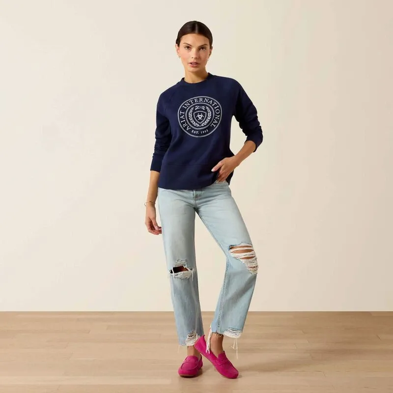 Ariat Martine Sweatshirt in Navy-1