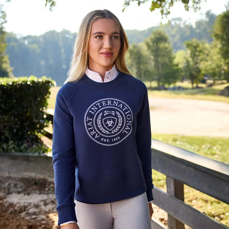 Ariat Martine Sweatshirt in Navy-3