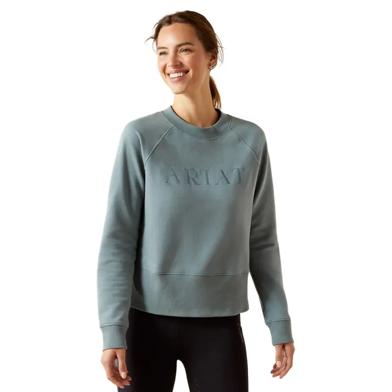 Ariat Martine Sweatshirt in Steel Sage