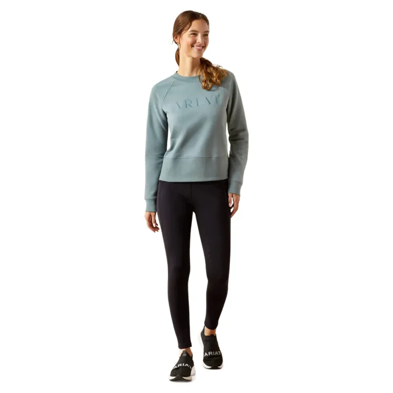 Ariat Martine Sweatshirt in Steel Sage-2