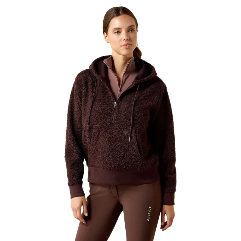 Ariat Orinda Hoodie in Chocolate Plum