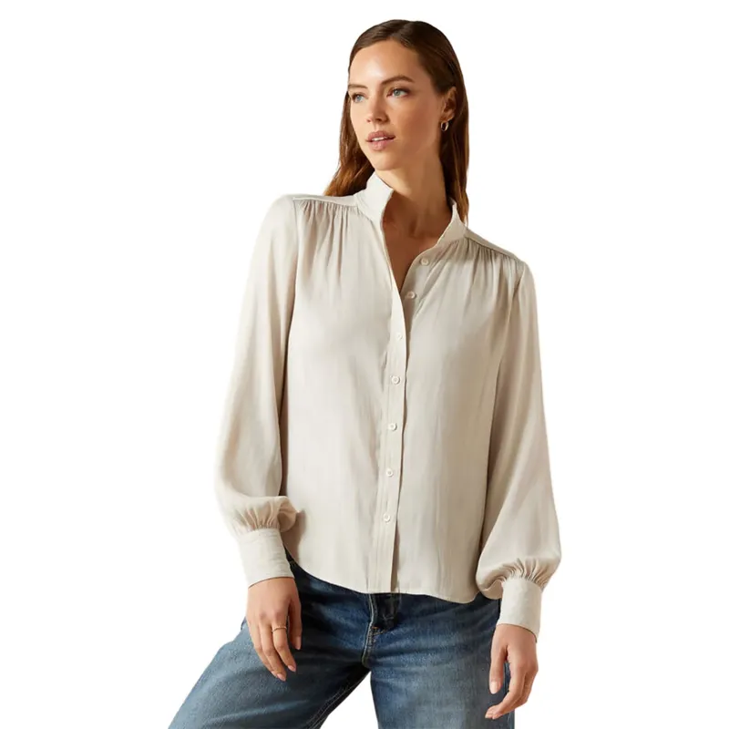 Ariat Osney Blouse White Alyssum