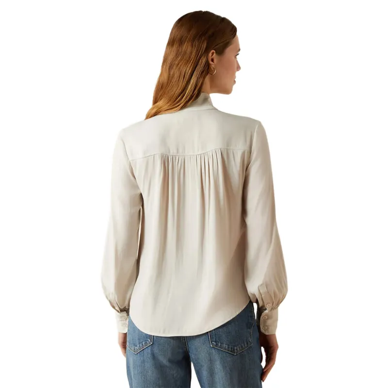 Ariat Osney Blouse White Alyssum-4