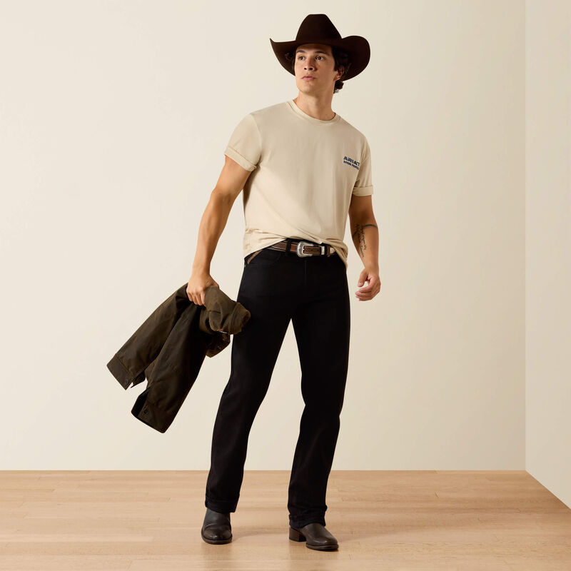 Ariat Proven Stamp Classic Fit Men's T-Shirt in Natural-2