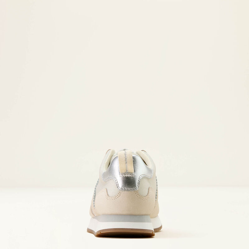 Ariat Ranch Runner Trainer Shoe in Butter Cream-6