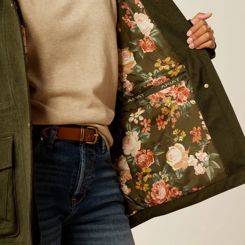 Ariat Rhodium H2O Insulated Parka Rosin-2