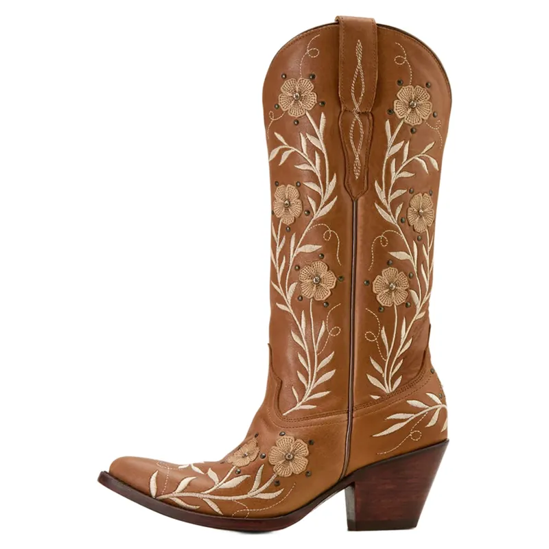 Ariat Romance Western Boot Soft Honey Tan-3