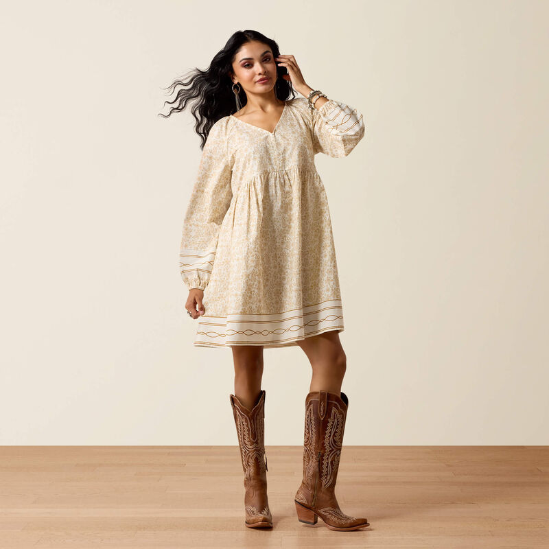 Ariat Rosie Dress Boots N Roses-2