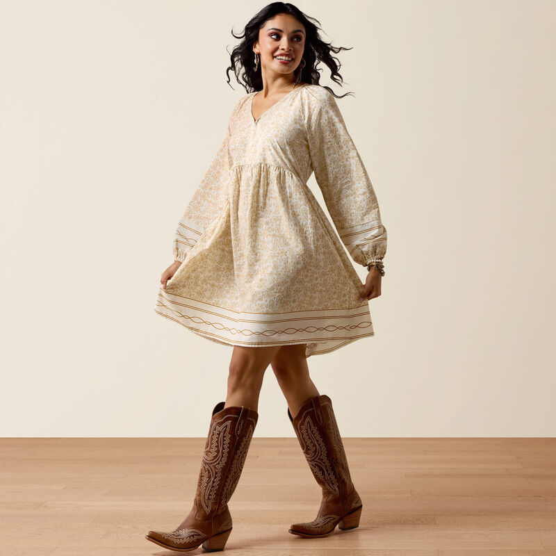 Ariat Rosie Dress Boots N Roses-4