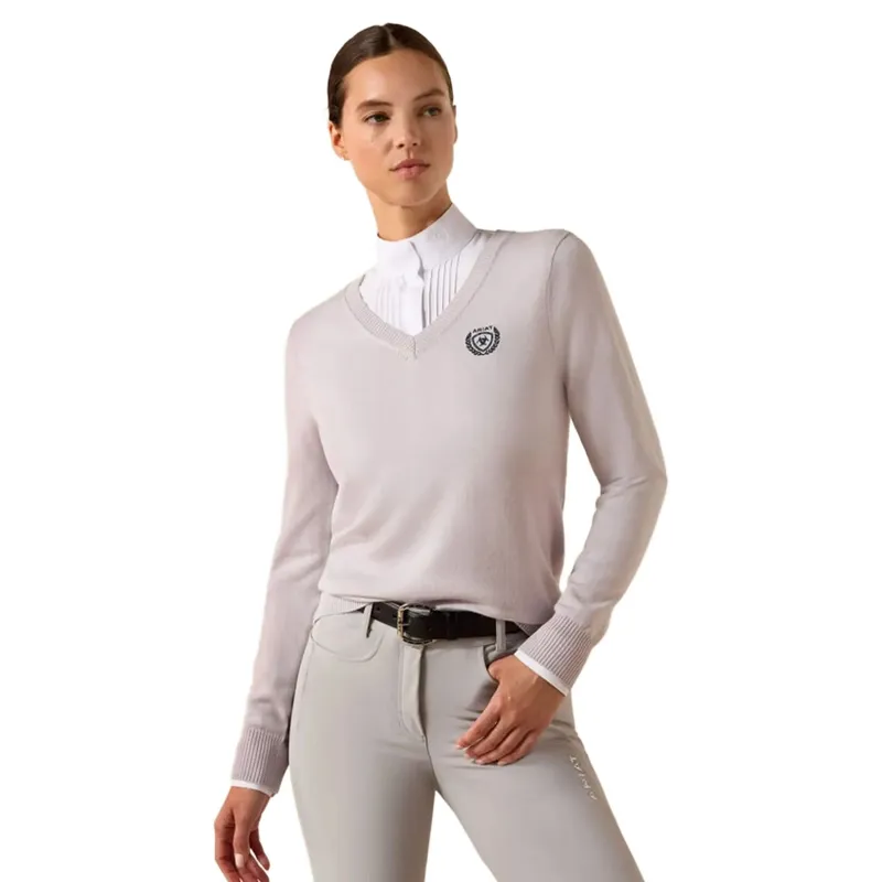 Ariat Saluut Sweater in Heather Grey