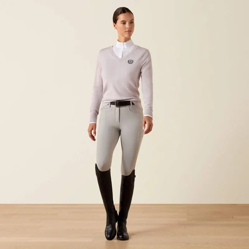 Ariat Saluut Sweater in Heather Grey-3