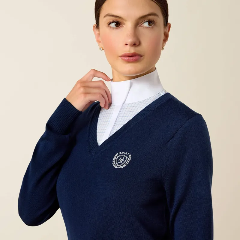 Ariat Saluut Sweater in Navy-2