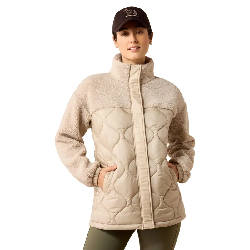 Ariat Sherpuff Jacket in Chateau Grey