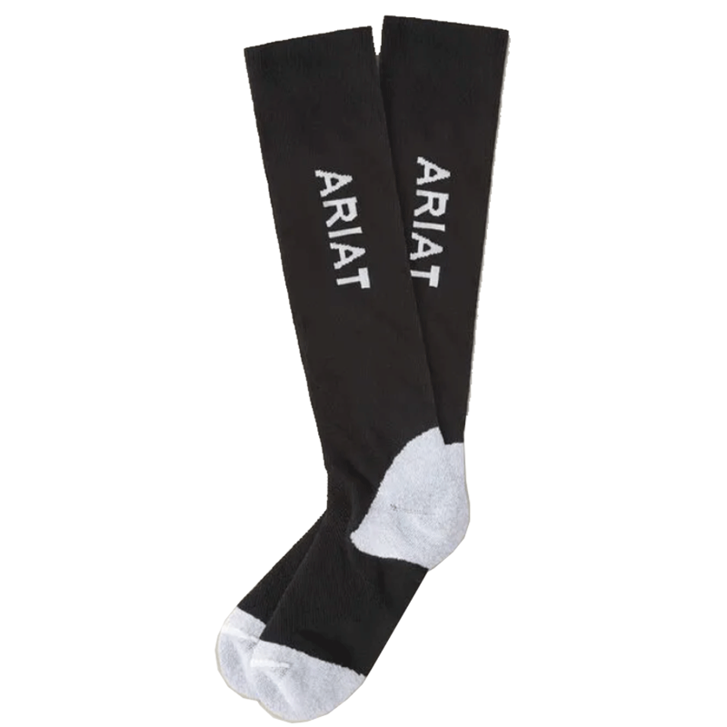 Ariat AriatTek Performance Socks Black/White