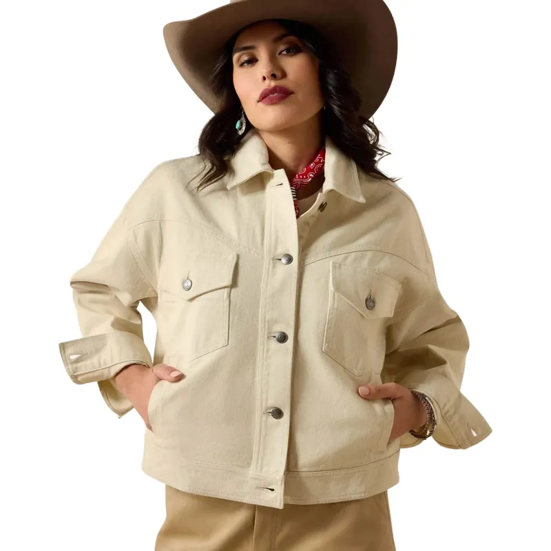 Ariat Solar Cotton Twill Jacket in Summer Sand