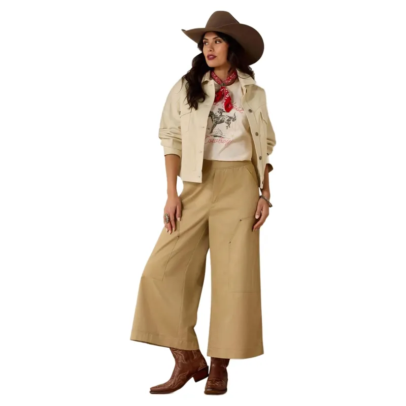 Ariat Solar Cotton Twill Jacket in Summer Sand-1