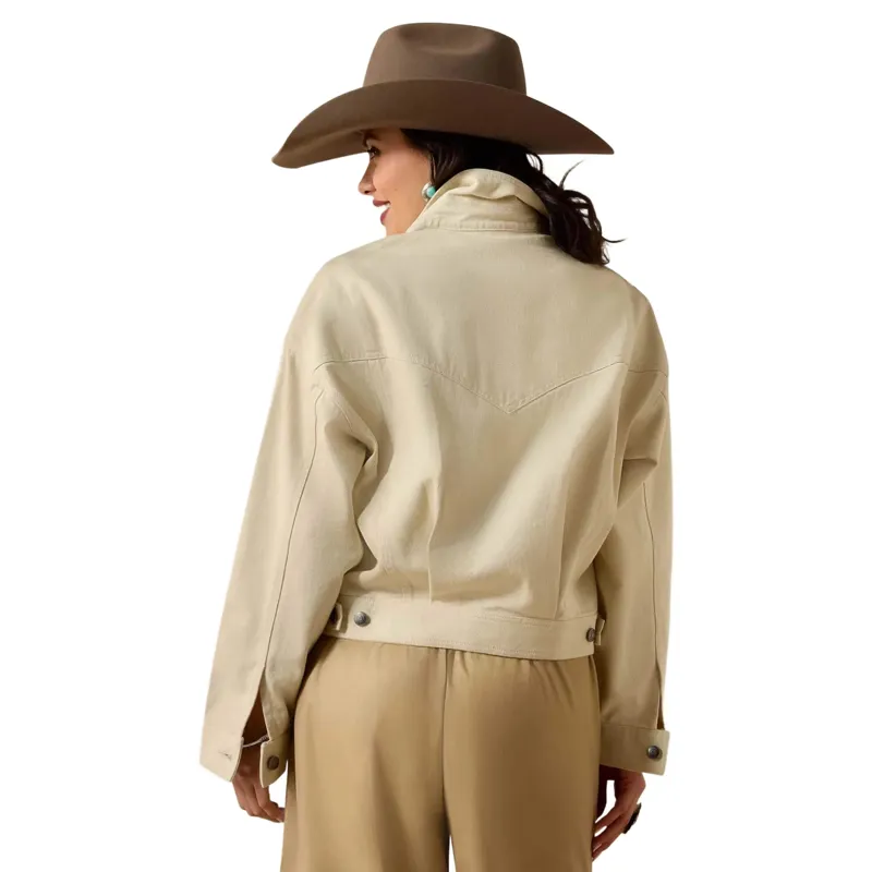 Ariat Solar Cotton Twill Jacket in Summer Sand-3