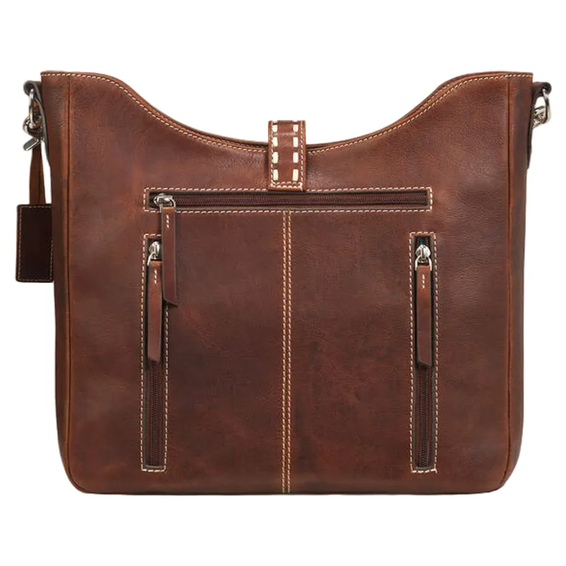 Ariat Teagan Large Crossbody Handbag in Brown-1