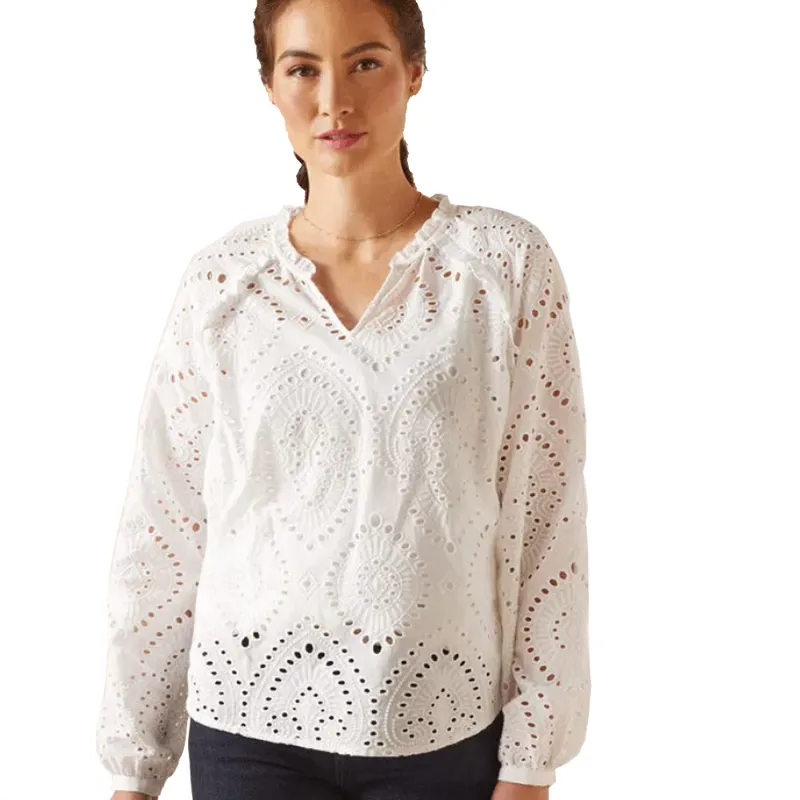 Ariat Decelea Blouse White