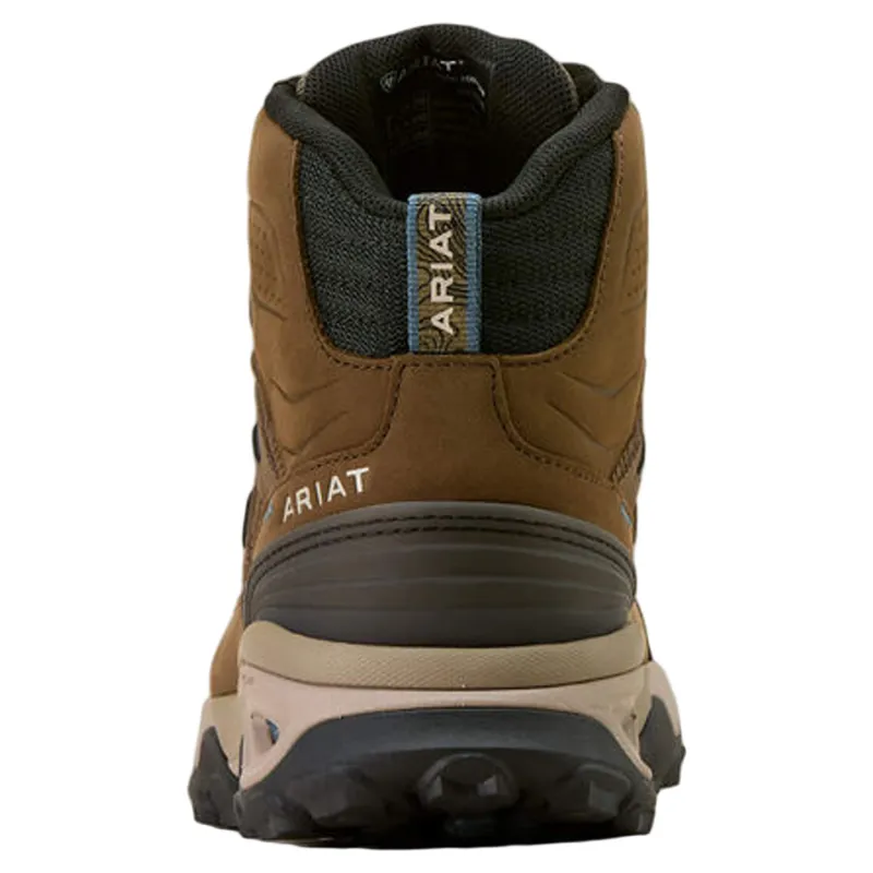 Ariat Traverse Mid Waterproof Hiking Boots Ladies Brown Bark-6