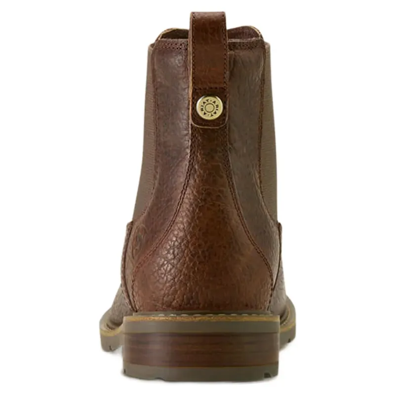 Ariat Wexford Men's Chelsea Boot Cognac Bison-2