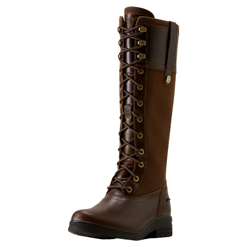 Ariat Women's Wythburn Waterproof Boot in Tobacco Brown