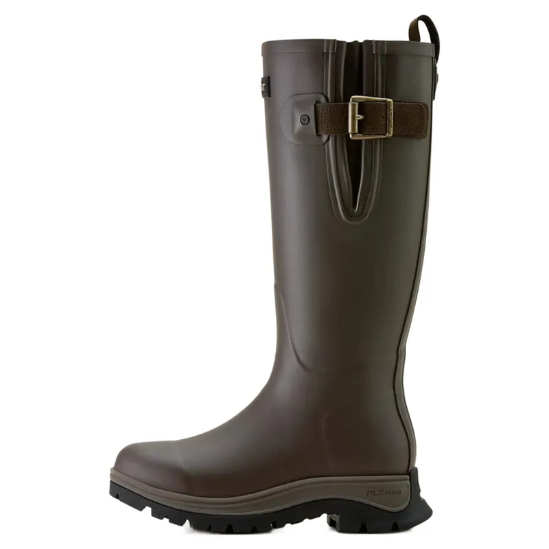 Ariat Woodstock Ladies Rubber Boot Bracken Brown-3