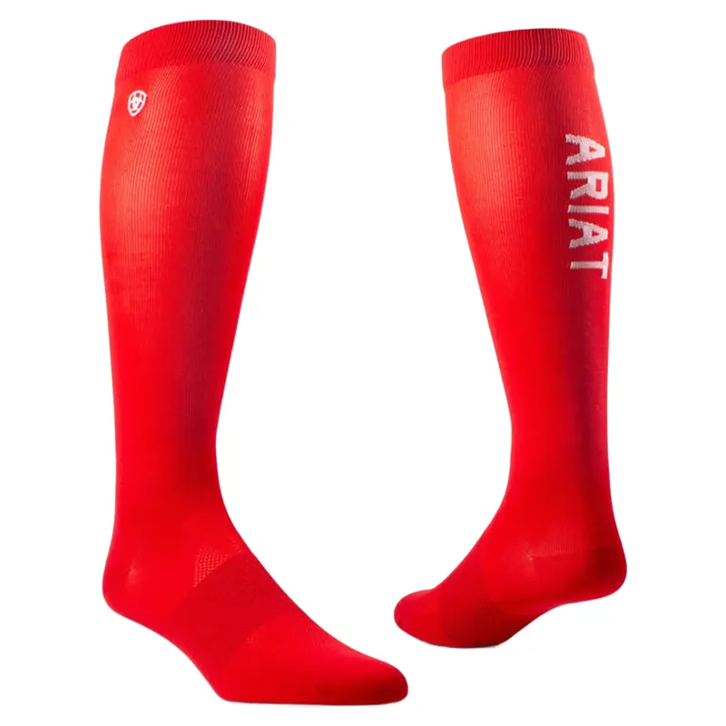 AriatTEK Essential Performance Socks Flame Scarlett