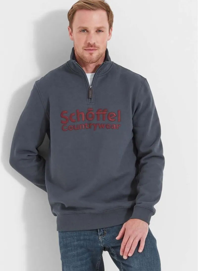 Schoffel Bude Sweatshirt Slate Blue