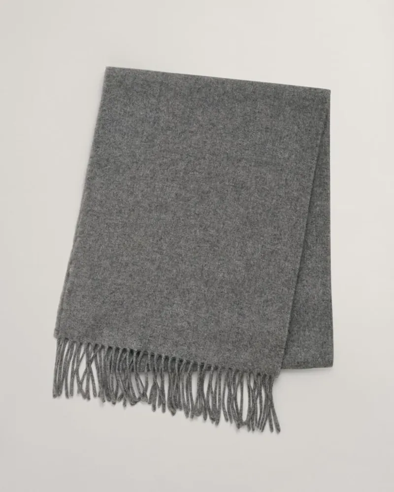 Gant Wool Scarf Grey Melange
