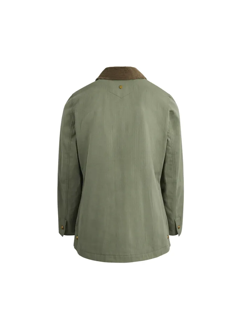 Fairfax and Favor The Olivia Wax Jacket Pistachio-1