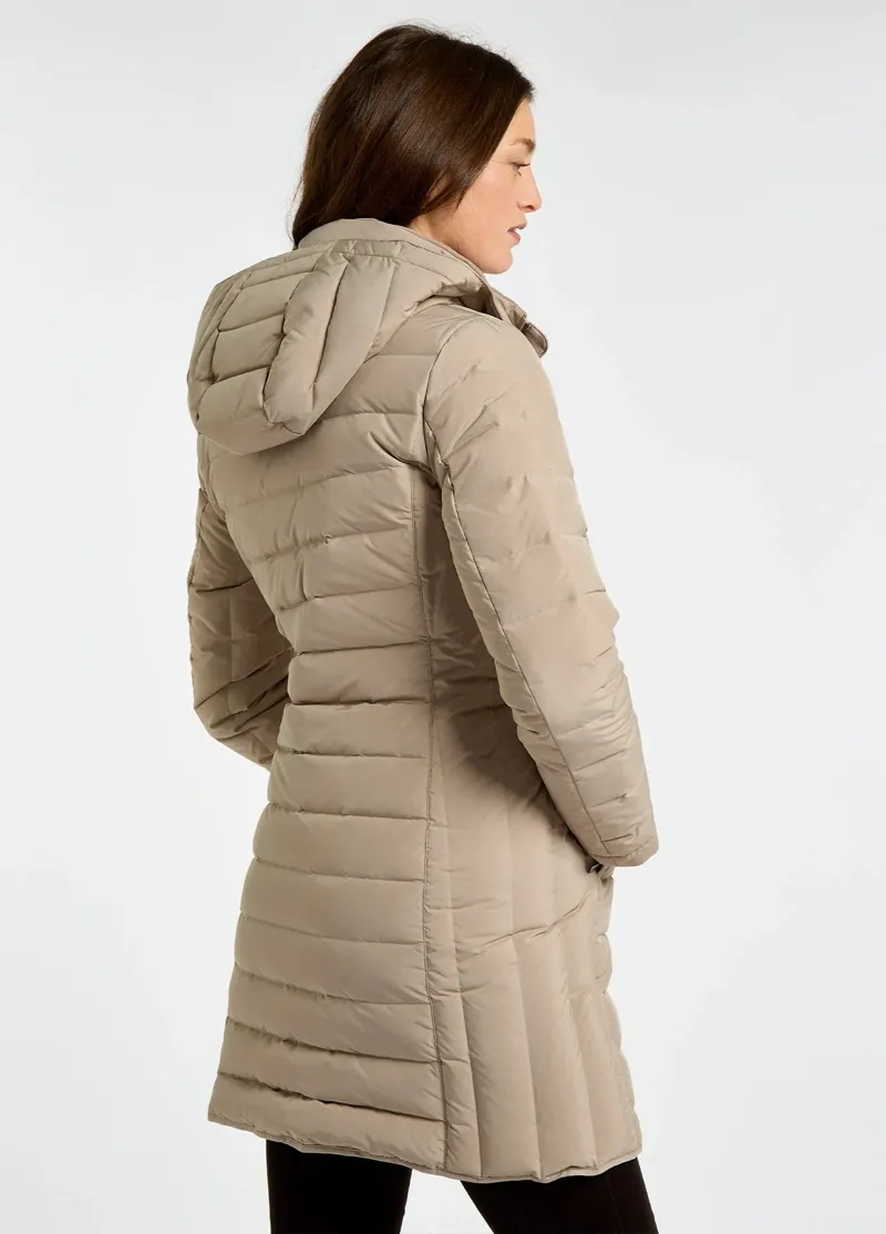 Dubarry Ballybrophy Quilted Jacket in Oat-2