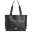 Barbour Alder Leather Tote Bag Large in Black