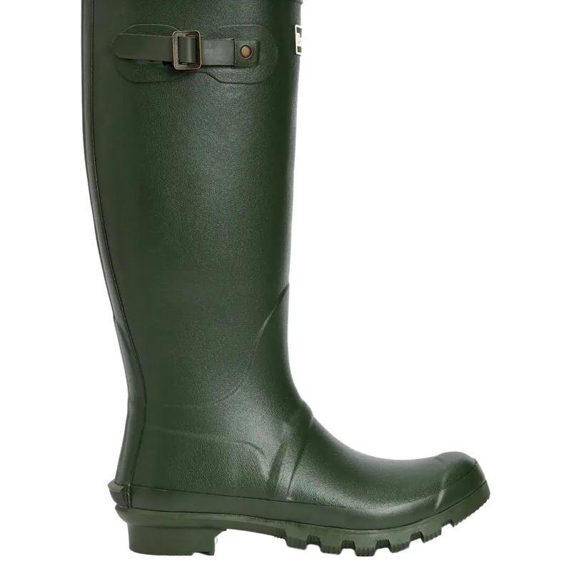 Barbour Bede Men's Tall Wellington Boots in Olive