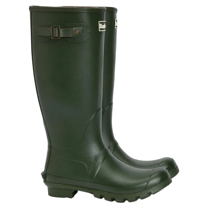 Barbour Bede Men's Tall Wellington Boots in Olive