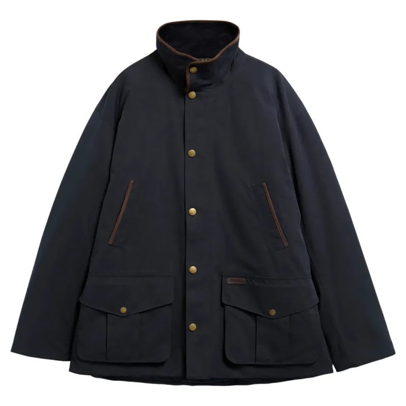 Barbour Bromfield Waterproof Jacket in Dark Navy