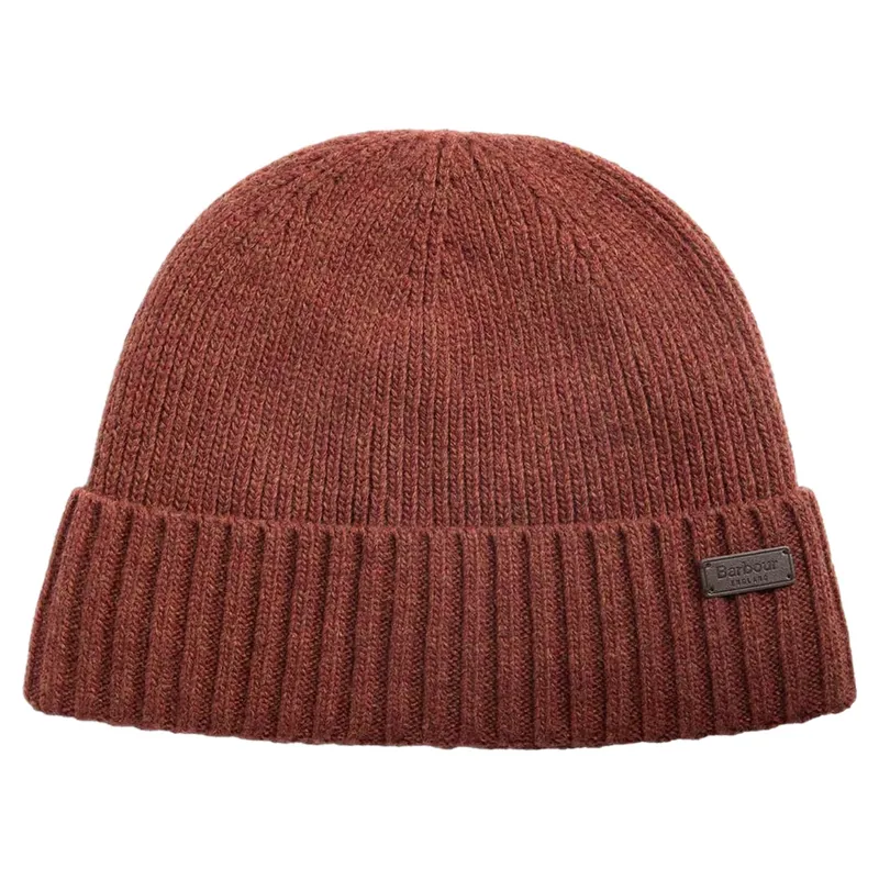 Barbour Carlton Beanie in Rust